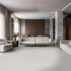 Micro Loop Indoor Rug White 10x14 Boho Geometric Neutral Area Rugs for Living Room Soft Luxury Modern Low and High Pile Durable Stain Resistant Non-Shedding Indoor Area Carpet 10 x 14