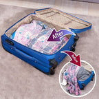 MEIQIHOME Vacuum Storage Bags, Space Saver Sealer Bags,Vacuum seal bags for clothing, Pillows, Comforters, Blankets, Bedding,10 COMBO