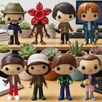 8Pcs Stranger Figure,Character Model Collectable Figure Creative Gift for Fans