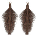 Grapevine Teardrop Swag Base - 17 Inch Natural Teardrop Wreath Form for DIY Crafts - Grapevine Swag Making Supplies for Decor - 2 Pack
