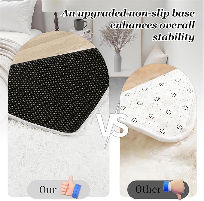 Fluffy 5x7 Area Rugs for Living Room Bedroom: Ultra Soft Shag Rug Non-Slip Non-Shedding Small Plush Bedside Rug Indoor Floor Carpets for Kids Room Playroom Entryway Nursery Dorms Home Decor Ivory