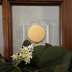 Haute Decor Attract Magnetic Wreath Hanger - 2 Pack (Textured Gold)