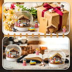 6 Sets 36 Pcs Nativity DIY Snow Globe Craft Kits Water Globes Making Kit with Mini Figurines Accessories Make Your Own Jesus Crafts for First Communion Holidays Party Favors Home Decor