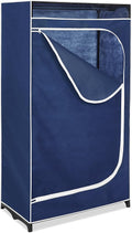 Whitmor Clothes Closet - Freestanding Garment Organizer with Sturdy Fabric Cover