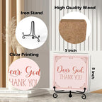 Home Decor, Farmhouse Shelf Decor For Living Room, Boho Aesthetic Table Decorations, Christian Gifts For Women Men, Entryway Tv Stand Fireplace Mantle Coffee Table Decoration (god-18)