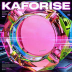 Kaforise Heavy K9 Crystal Ashtray for Cigarettes – Cool Color-Changing Glass Ash Tray for Outdoor Patio & Home Decor – Fancy Geometric Tabletop Accessories, Unique Luxury Gift for Men Smokers (02)