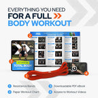 Pull Up Assistance Resistance Bands - Long Loop Power Bands for Men and Women - Strength Power Flexibility Training at Home & Gym - Ebooks & Workout Chart Included by Iron Core Fitness