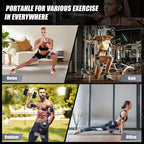 Booty Bands, Blood Flow Restriction Bands for Women/Men, Adjustable BFR Training Bands for Glutes & Hip Building, Occlusion Resistance Bands
