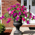 Artificial Fake Flowers for Outdoors Spring Decoration 2 Bundles Faux Flowers Plants for Outdoor Planters UV Resistant Silk Realistic Flowers for Outside Home Garden Front Porch Patio Décor