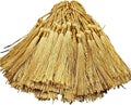Tassels for Decoration 13cm/5 Inch Silky Floss Bookmark Tassels Hanging Rope for Jewelry Making DIY Craft Accessory(Earth Yellow)