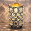 Leyoue Wax Warmer Wrought Iron Crystal Wax Melt Warmer Electric Oil Burner Wax Melt for Gifts & Decor, Home, Office, SPA,Bedroom