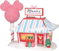 Department 56 Disney Village Minnie Mouse Cotton Candy Shop Lit Building, 7.56 Inch, Multicolor