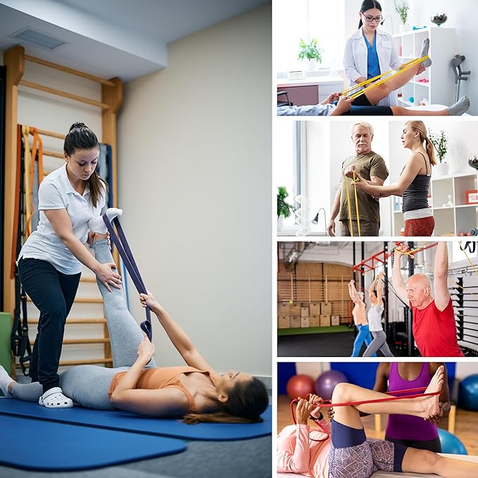 Resistance Bands for Working Out, Workout Bands, Training Bands Set, Pull Up Exercise Bands for Home Workouts, Full Body Training, Physical Therapy.