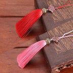 Chinese Knot Tassels Pendant Handmade Polyester Tassels Chinese Tassels Great for Home Decors and Festival Ornament