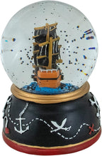 5" Children's Musical Pirate Ship at Sea Snow Globe