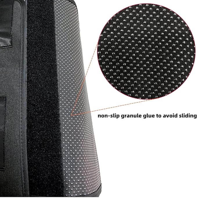 Wanty Sofa Armrest Organizer Couch Arm Chair Caddy Sofa Cover Storage Holder for Remote Control Magazine Book Smart Phone Tablet Drinks and Water Bottle (Gray)