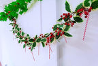 50 Pcs Christmas Candy Canes 5.9 inch Plastic Christmas Tree Hanging Ornaments Twisted Red White Crutch Candy Canes for Xmas Home Indoor Outdoor Party Decoration (red White)