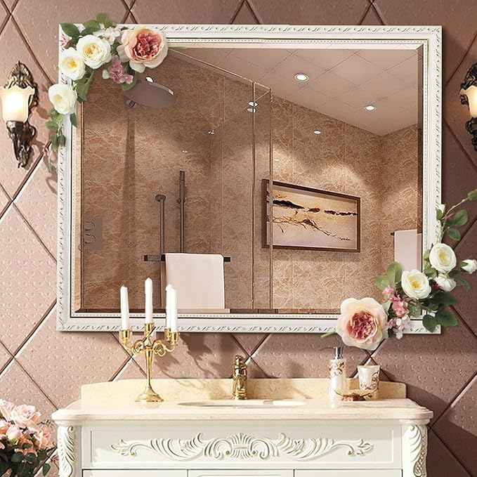 2Pcs Artificial Peony Flower Swag 16in Decorative Swag with Eucalyptus Leaves, Decorative Floral Swag, Artificial Rose Swag, Silk Floral Swag Wedding Arch Flowers for Ceremony Home Wall Door(Pink)