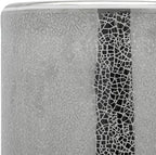 Red Lantern 24" Silver Crackle Umbrella Stand