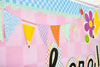 Teacher Created Resources Pink Checkers Better Than Paper® Bulletin Board Roll (TCR77603)