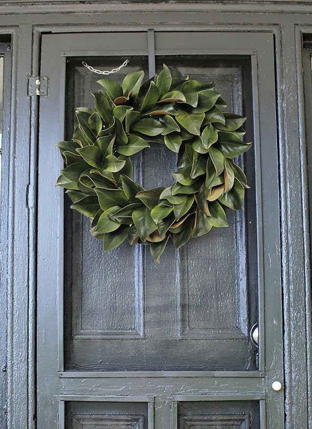 Jacent Key & Castle Wreath Hanger 15", Black Metal Indoor Outdoor Door Decoration Hook