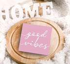 SRADMO Botanical Eucalyptus Leaves Wood Box Sign Desk Decor, Rustic Eucalyptus Leaves Wooden Block Box Sign Decoration For Home Office Shelf Table Decor (Pink)