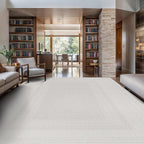 Micro Loop Indoor Rug White 10x14 Boho Geometric Neutral Area Rugs for Living Room Soft Luxury Modern Low and High Pile Durable Stain Resistant Non-Shedding Indoor Area Carpet 10 x 14