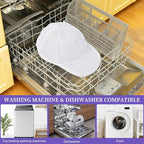2 Pack Hat Washer for Washing Machine, Cap Washing Protector Holder Fit for Adult and Kid's Ball Caps