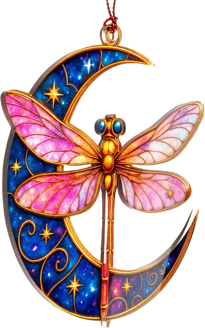 Christmas Women Gifts 2026 - Christmas Ornaments 2026 - Dragonfly Ornament - Dragonfly Gifts for Women - Christmas Women Decoration Ornaments