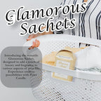 Tyler Candle High Maintenance Dryer Sachets, 8 Glamorous Reusable Dryer Sachets, 2 Pack (4 per Pack) Bundle with Lumintrail Stain Remover Pen, Laundry Softener Sheets, Scent for Fabric Detergent Beads