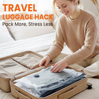 Vacuum Storage Bags for Travel, 15 Pack Vacuum Seal Bags for Clothing With Cordless Electric Pump, Space Saver Bags for Luggage, Clothes, Ideal for Home, Seasonal Storage, and Packing for Travel