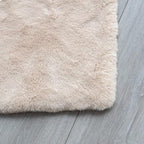 Camel Shaggy Washable Rug 2x10 Runner Rug for Living Room Plush Faux Rabbit Fluffy Fur Rugs for Hallway Nursery Rugs Home Décor