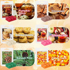 Wax Melts - Natural Ingredients with Intense & Long-Lasting Fragrance, Variety of Scents (Apple Pie, Snickerdoodle, Pumpkin Spice & More) - Perfect for Home, Office, and Gifting