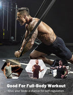 Resistance Bands, Pull Up Assist Bands - Workout Bands, Eexercise Bands, Long Resistance Bands Set for Working Out, Fitness, Training, Physical Therapy for Men Women
