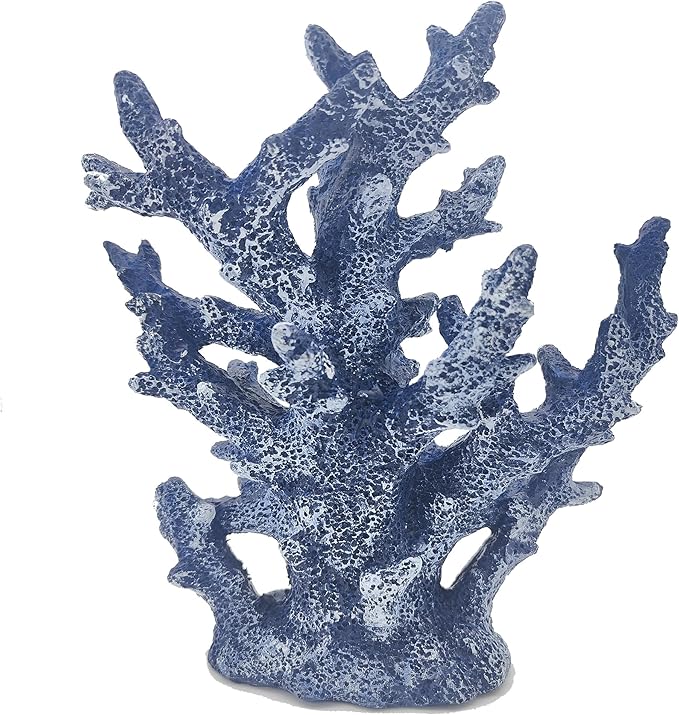 Etlemonde Beach Coastal Decor Coral Reef Home Decor Coral Statue Sculpture Home,Desk,Bathroom,Desktop Shelf Statue,Marine Themed Gifts