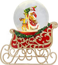 Snow Globe Pink Sofa/Dog and Cat Snowglobe with Music Birthday Party Decorations Creative Collectibles (SJQ-GPM5144B-120MM) (sled)