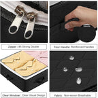 6 Pack Under bed Storage Containers, 90L Large Capacity Bedroom Closet Organizers and Storage Bins Foldable Underbed Storage Bags for Clothes, Blanket, Towels, Comforter, Sweaters, Linen Sheet Black