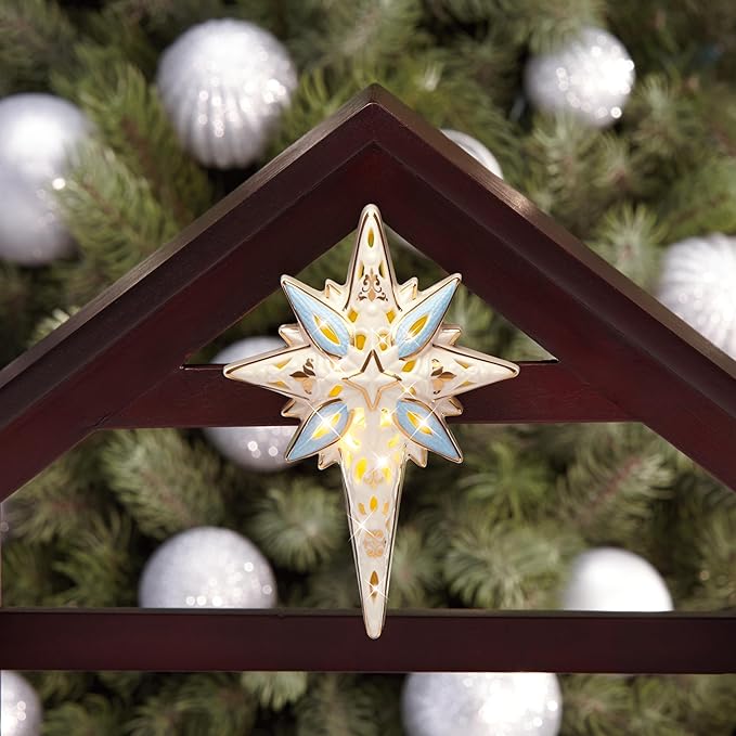 Lenox 853742 First Blessing Nativity Lighted Star Figurine