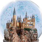The Bradford Exchange Harry Potter Hogwarts Express Musical Snow Globe, Light-Up Castle, Moving Train with Hedwig's Theme