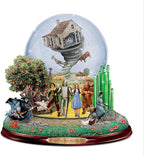 The Land of OZ Glitter Globe with Motion and Music by The Bradford Exchange