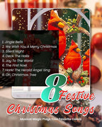 Large Christmas Snowman Snow Globe Light up Lantern with 8 Songs, 9.84" Christmas Snow Globes for Kids Adults, 6H Timer & Dual Power, Snowglobes Christmas Decorations Indoor for Home Gifts Women Men