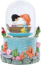 Precious Moments 252107 Disney The Little Mermaid Seize Every Moment Character Musical Rotating Snow Globe