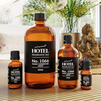 AirScent Hotel Diffuser Oil No. 1066 - Peonies Cashmere Jasmine - Premium Fragrance Oil for Ultrasonic and Waterless Diffusers and Crafting - 120 mL, 4 fl oz Glass Dropper Bottle