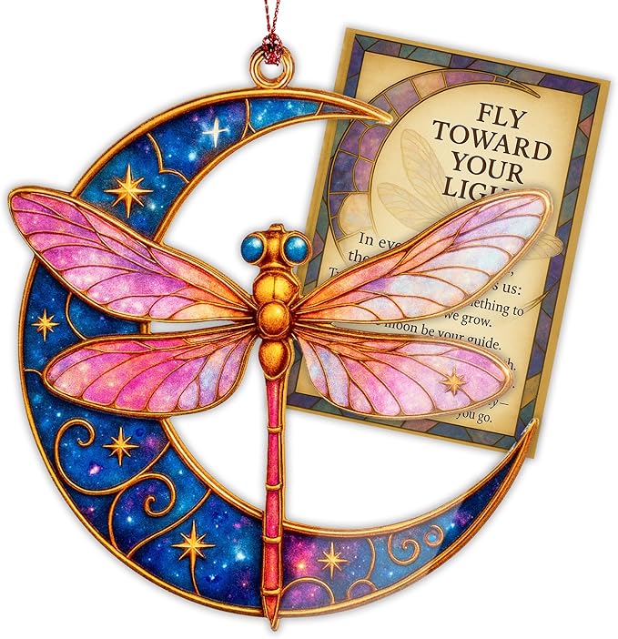 Christmas Women Gifts 2026 - Christmas Ornaments 2026 - Dragonfly Ornament - Dragonfly Gifts for Women - Christmas Women Decoration Ornaments