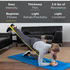 THERABAND Professional Latex Resistance Bands, Individual 6 Ft Elastic Band for Upper & Lower Body Exercise, Physical Therapy, Pilates, At-Home Workouts, 6 Foot Band, Yellow, Thin, Level 2