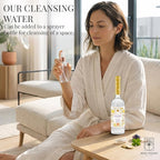 SOUL STICKS Cleansing Water 7.5 oz. Bottle for Rituals, Clearing Negative Energy and Purifying Home Spiritual Florida Water, Area Deodorizer (Better Business)