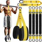 Pull Up Assistance Bands, Resistance Bands for Pull Up Bar Workout, Adjustable Heavy Duty Pull Up Assist Equipment with 4 Assistance Bands, Home Gym Fitness Exercise Strength Training