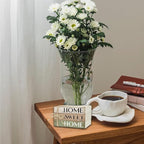 Mini Decorative Books For Home Decor, Small Wood Book Stack For Table Decor, Home Decor Book For Living Room Mantel, Farmhouse Stacked Books Decorative（L44）