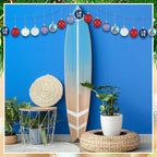 HyDren 40 Pcs Nautical Ornaments 1.2 Inch Summer Tree Decorations Anchor Sea Life Nautical Hanging Decorations Beach Tree Ornaments for Coastal Home Office Party Decor Gift
