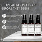 Muse Apothecary Flush Ritual - Aromatic & Refreshing Toilet Spray, Use Before You Go, Infused with Natural Essential Oils - Fresh Citrus - Travel Size Mini Collection, 0.45 oz, 3 Pack